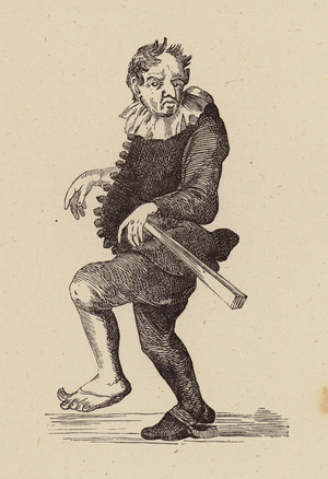 Bartholomew Fair, title-page illustration (engraving)
