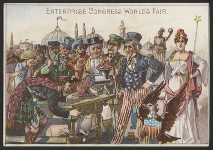 Enterprise Congress World's Fair (chromolitho)