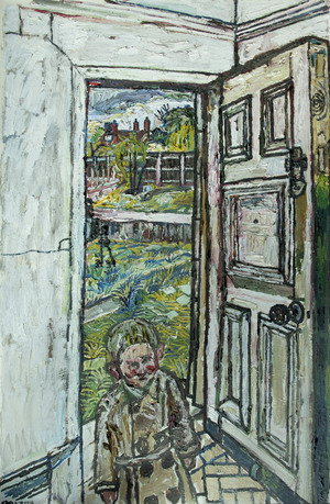 David in the Doorway, 1959-60 (oil on hardboard)