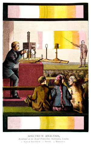 Spectrum analysis (colour litho)