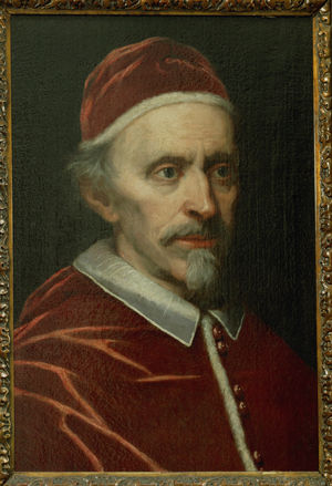 Pope Innocent XI, Pope 1676- 1689 … (oil on canvas)