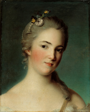 Portrait of Marie-Geneviève Boudrey, 2nd half 18th century (painting)