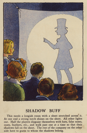 Children's games: Shadow Buff (colour litho)