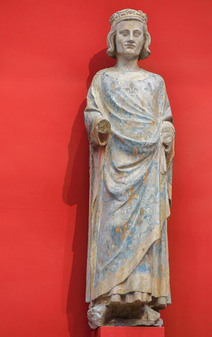 Statue of  Saint Louis, Louis IX, 14th century (sculpture)