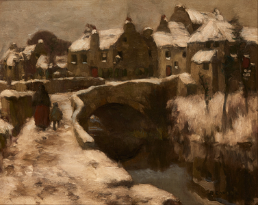 Dunlop, Winter (oil on canvas)