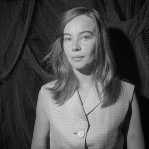 Leslie Caron on August 25, 1960 (b/w photo)