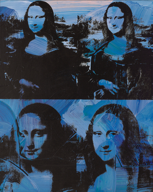 Mona Lisa, 1978 (synthetic polymer and silkscreen ink on canvas)