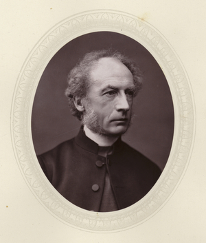 Charles Ellicott, English theologian and Bishop of Gloucester and Bristol (b/w photo)
