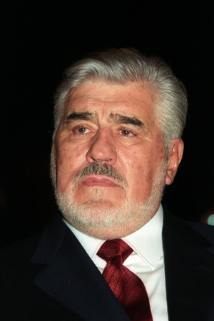 Schauspieler Mario Adorf während der Präsentation der unter seiner Mitwirkung …, 2000 (photo)