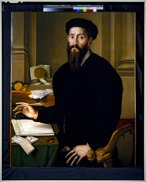 Portrait of Bartolomeo Compagni, 1549 (panel)