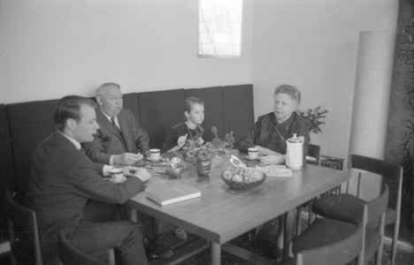 Ludwig Erhard in Bonn, 1964 (b/w photo)