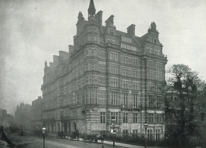 Piccadilly, Walsingham House (b/w photo)