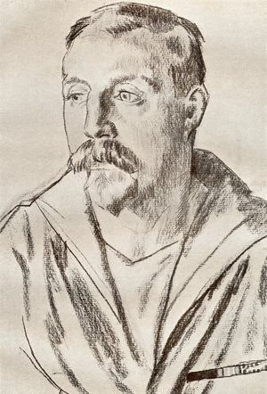 Petty officer Ernest Herbert Pitcher VC, 1888-1946. English recipient of the Victoria Cross during World War One.  From The Year 1918 Illustrated.