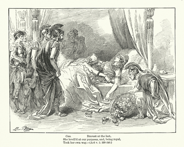 Shakespeare: Antony and Cleopatra (litho)