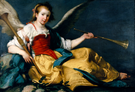 A Personification of Fame, 1635-6 (oil on canvas)