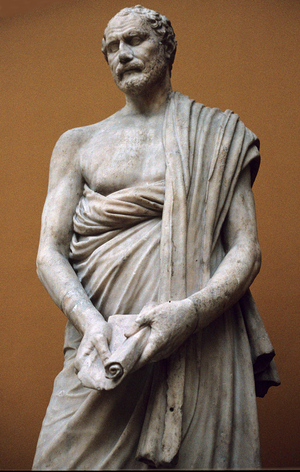 Demosthenes, Greek orator, 384-322 BC,