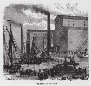 Grain-Elevators (engraving)