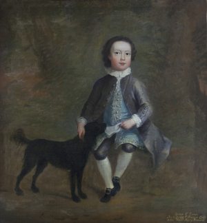 George Venables-Vernon, 2nd Baron Vernon (1735-1813) as a Boy