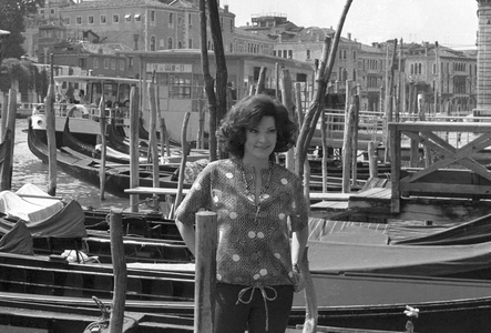 Opera singer Anna Moffo, Venice, Italy 1979 (photo)