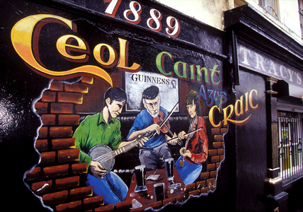 Irish folk musicians -