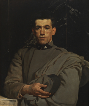 Italian Soldier No. 2, c.1918 (oil on canvas)