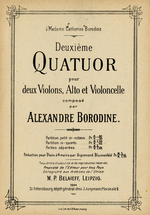 Alexander Borodin - title