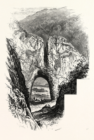 Reynard's Cave, Dove Dale, Peak District, England, UK