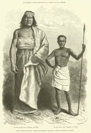La Taille la Plus Haute et la Taille la Plus Petite (engraving)