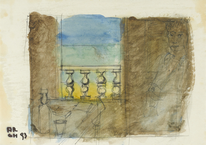 Untitled, 1993 (watercolor and ink on paper)