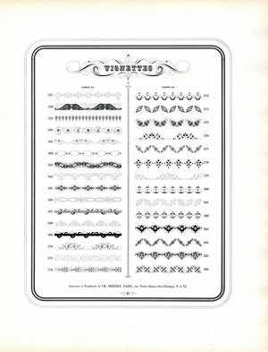 Ornamental Vignettes and Borders (print)