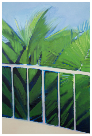 View, detail, 2019 (oil on linen)