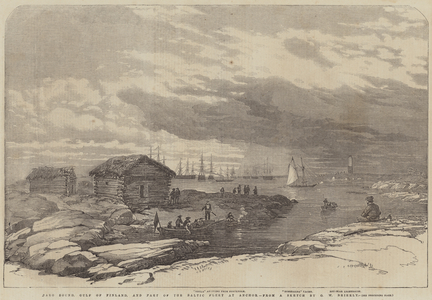 Baro Sound in the Gulf of Finland (engraving)