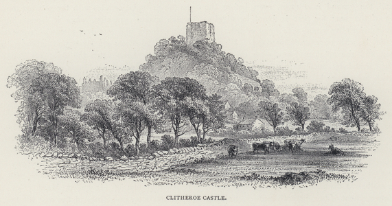 Clitheroe Castle (engraving)