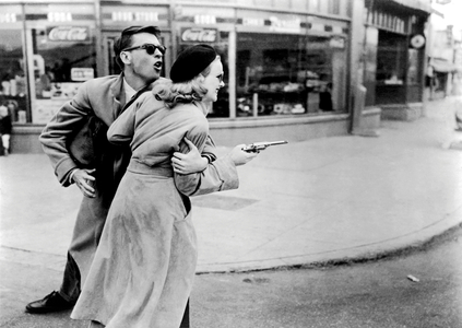 John Dall And Peggy Cummins