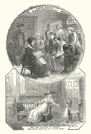 Sarah Martin, English prison visitor and philanthropist (engraving)