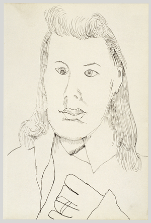 Eve Buhler, 1940 (ink on paper)