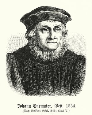 Johann Turmaier, Aventinus, 1477-1534 (engraving)