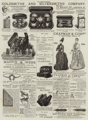 Page of Advertisements (engraving)