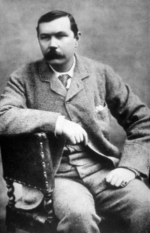 Arthur Conan DOYLE (b/w photo)