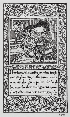 Hans Christian Andersen: The Rose Elf (litho)