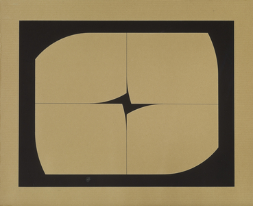 Metaesquema 12, 1957 (gouache on cardboard)