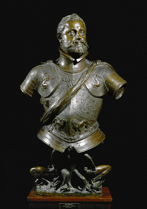 Emperor Rudolf II, 1603 (bronze)