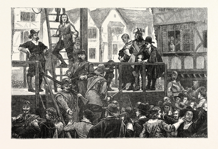 Execution of Tomkins and Challoner London