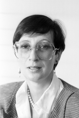 Heide Simonis (Germany SPD Minister of Finance Schleswig-Holstein)..., 1989 (photo)