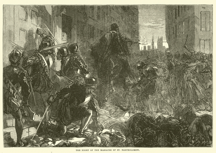 The Night of the Massacre of St Bartholomew (engraving)