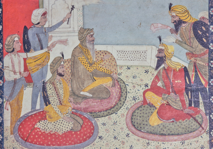 Maharaja Ranjit Singh, Miniature Painting, Bombay Museum, India (miniature)