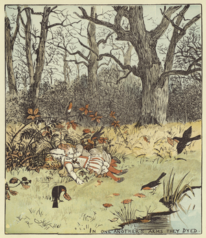 The Three Jovial Huntsmen (colour litho)