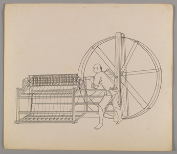 Album of separate leaves: 'Silk Cultivation and Production' (ink on paper) (see also 499288-303)