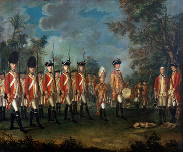 Lord George Lennox, Colonel of the 25th Regiment of Foot, c.1771 (oil on canvas)
