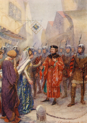 William Shakespeare’s play: Richard II (colour litho)